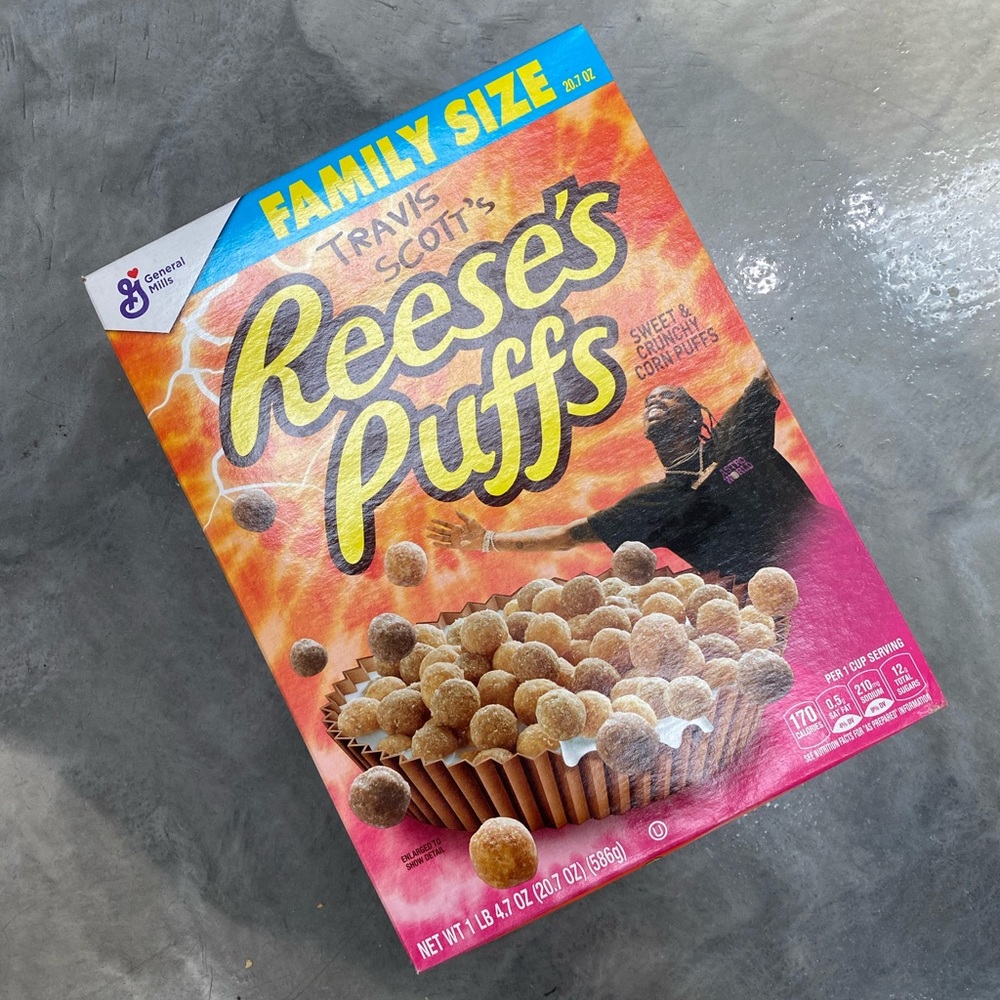 Travis Scott x Reese’s Puffs General Mills Cereal